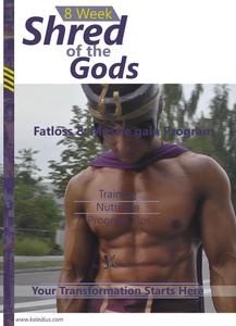 8 week Shred of the Gods 50% Off Release SALE!