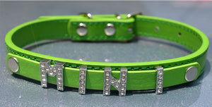 Free Name Dog Necklace Collar Teddy