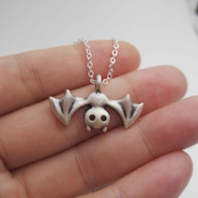 Halloween Bat Necklace Vampire Jewelry Goth