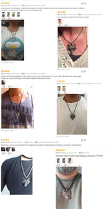 Beautiful Wolf Head Necklace