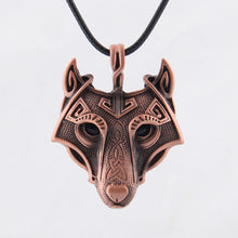 Beautiful Wolf Head Necklace