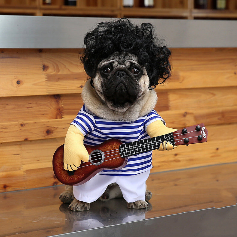 Guitarist Bulldog Costume!