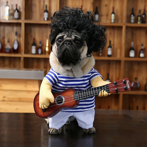 Guitarist Bulldog Costume!