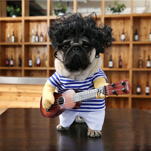 Guitarist Bulldog Costume!
