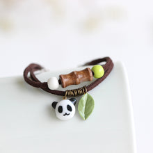 Handmade Unique Cute Panda Ceramic Bracelet
