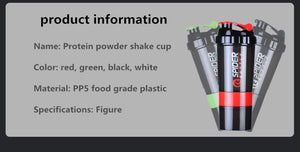 Creative Protein Powder Shake Bottle