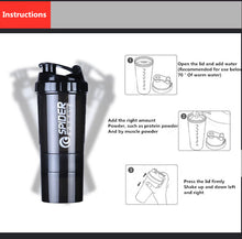 Creative Protein Powder Shake Bottle