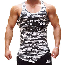 Camouflage Tank Top Stringer