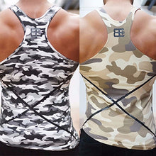 Camouflage Tank Top Stringer